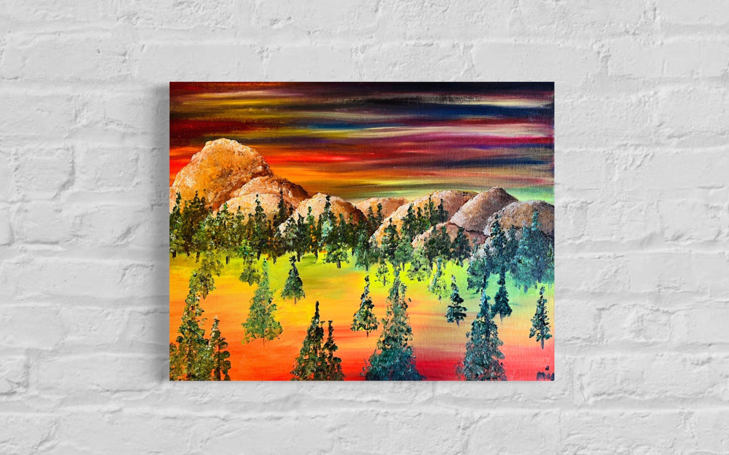 Abstract Landscape Painting