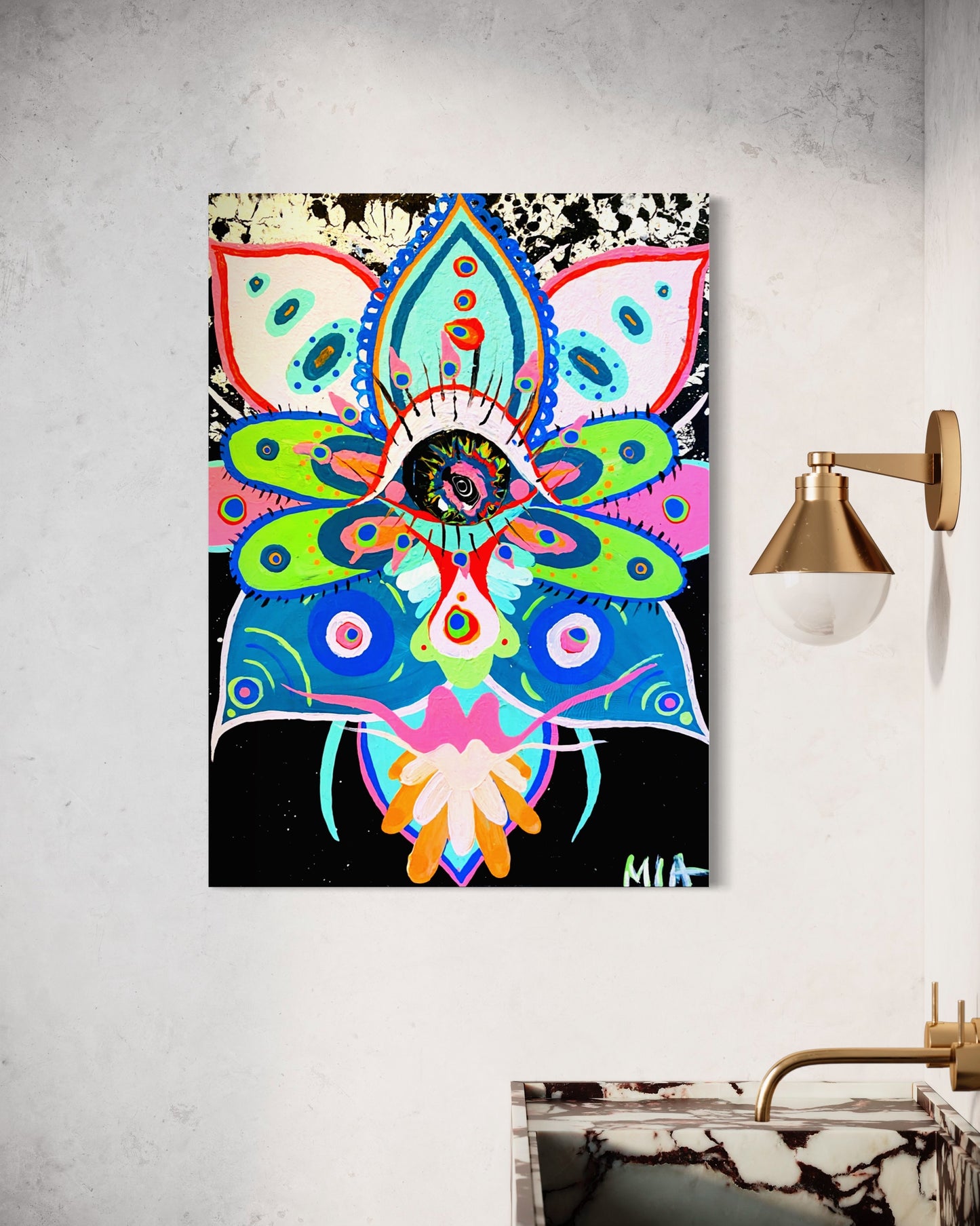 Abstract Face Painting