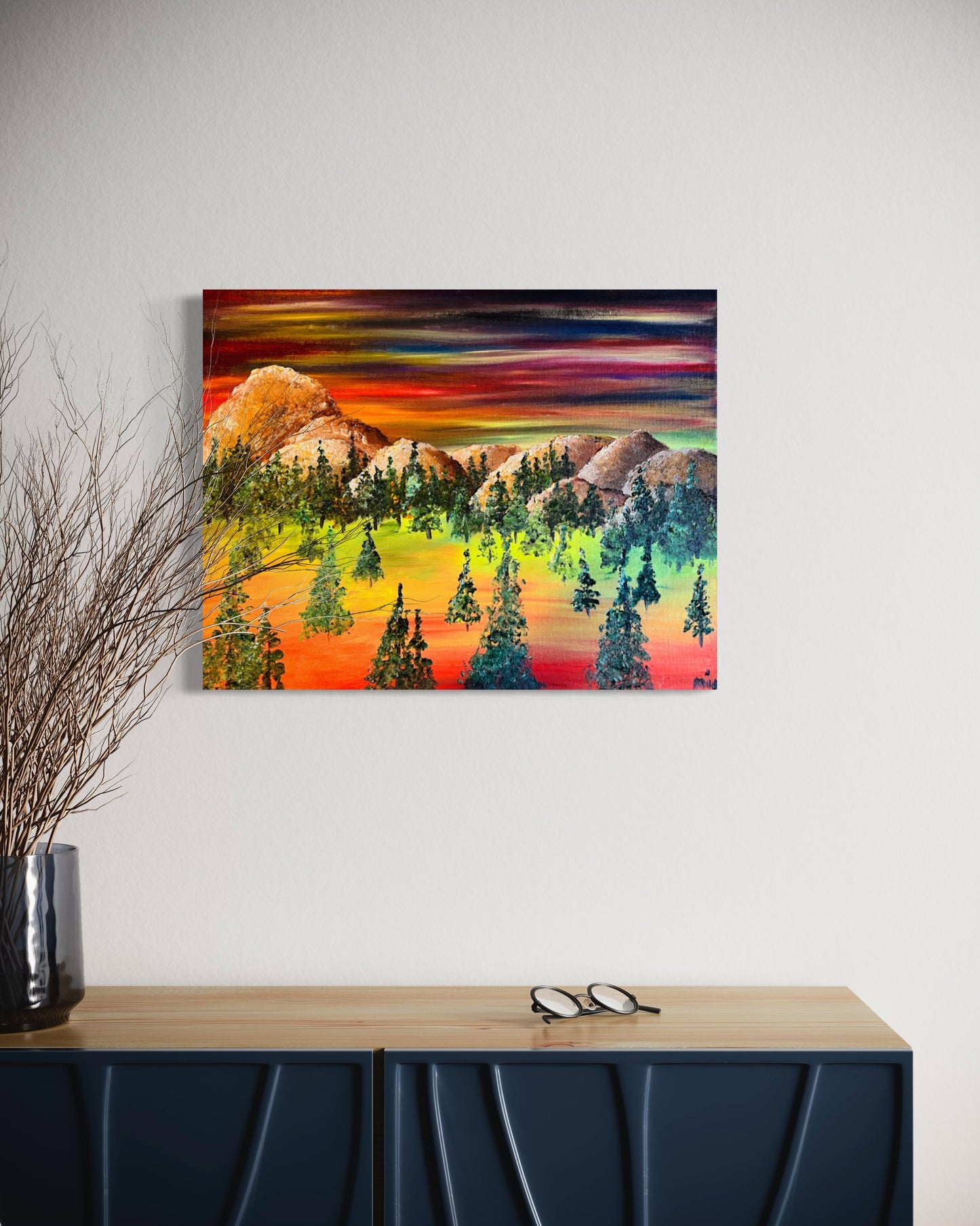 Abstract Landscape Painting