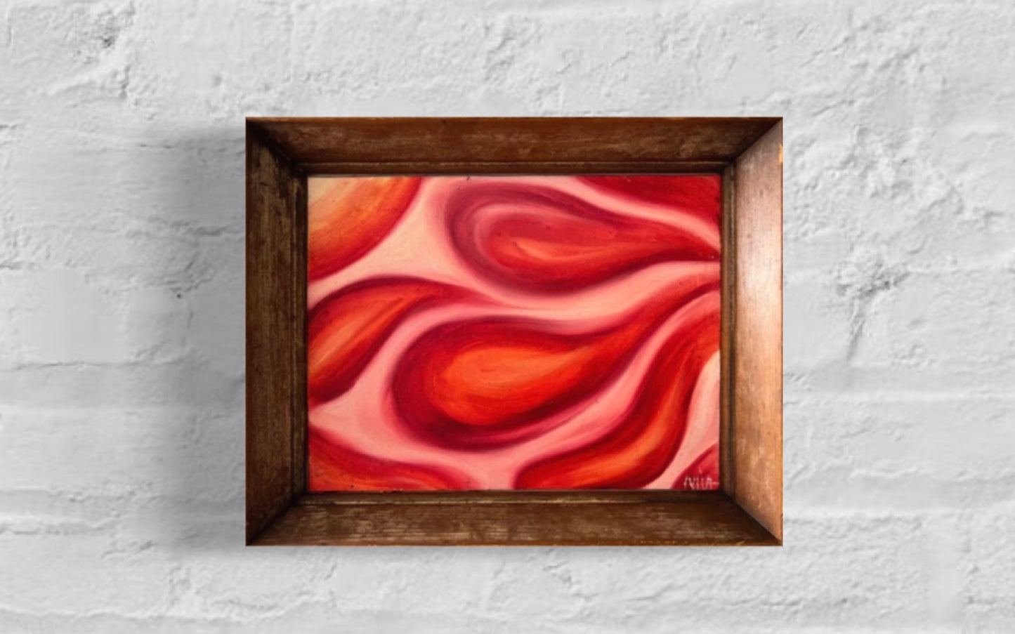 Abstract Painting with Frame