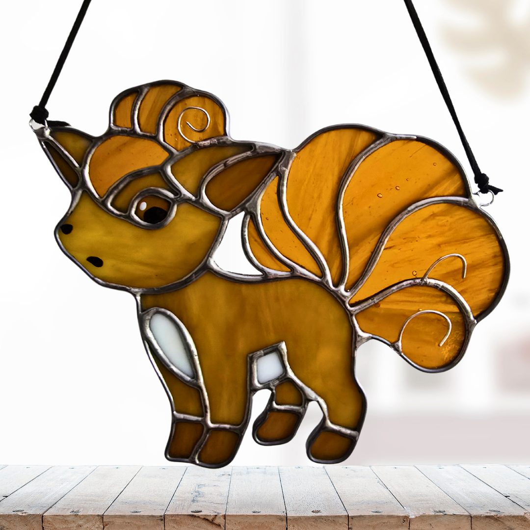 Volpix Inspired Stained Glass Suncatcher