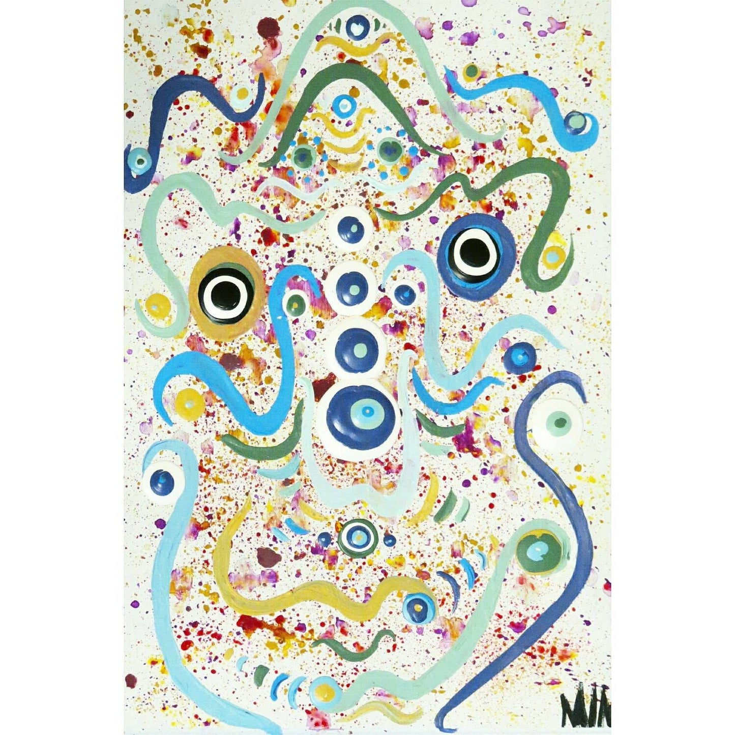Abstract Face Painting
