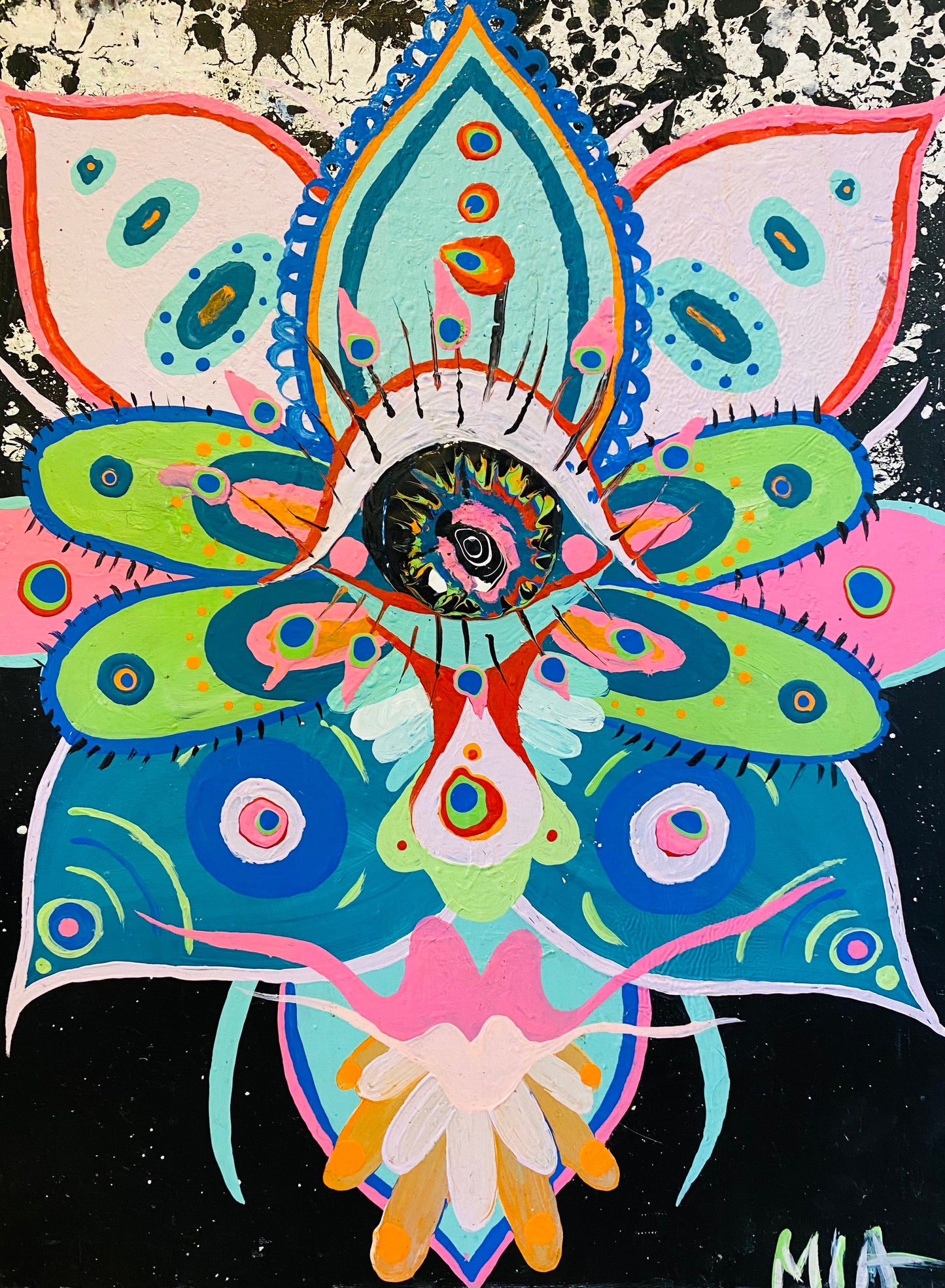 Abstract Face Painting