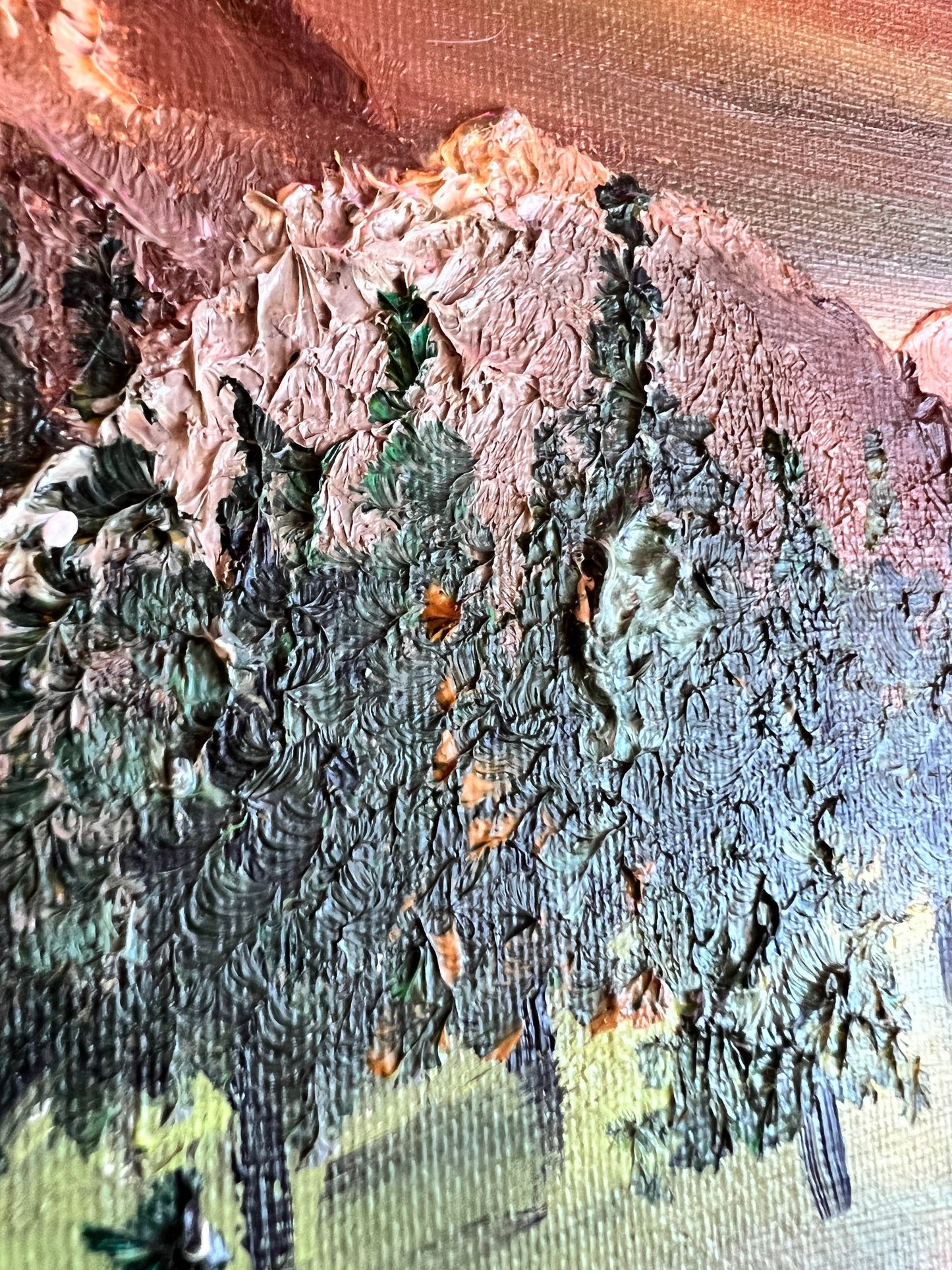 Abstract Landscape Painting