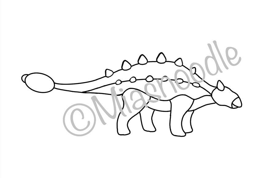 Dinosaur Stained Glass Pattern Download